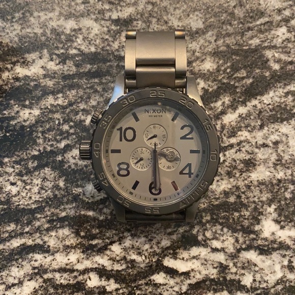 Nixon Other - NIXON 51-30 Gun Metal Black